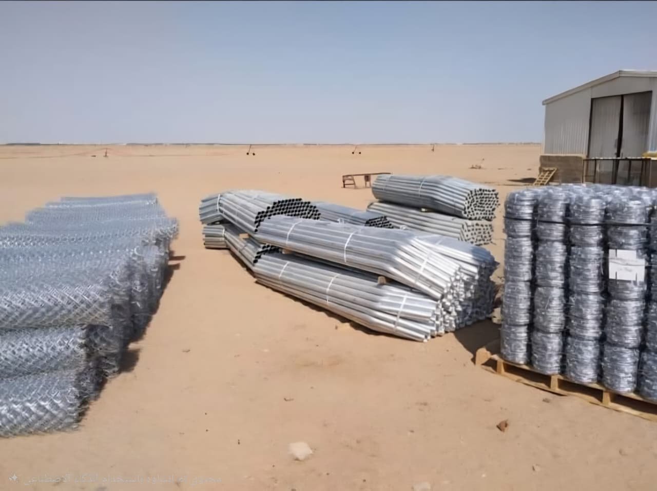 تركيب الشبوك والسياجات